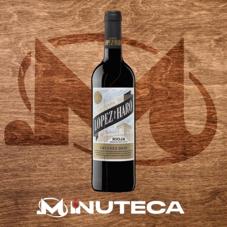 V.HACIENDA LOPEZ HARO CRIANZA.70CL.D.O.RIOJA