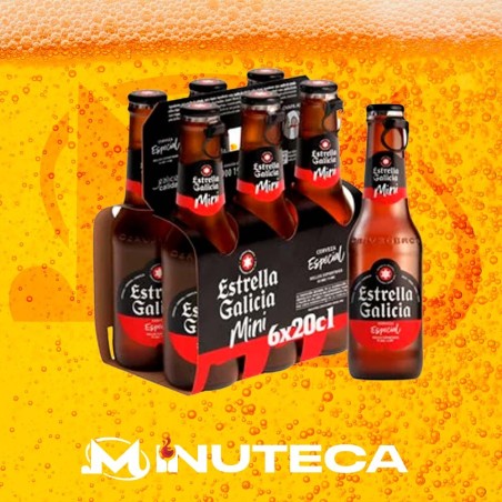 PACK 6U E. GALICIA CRIST 20CL MINI