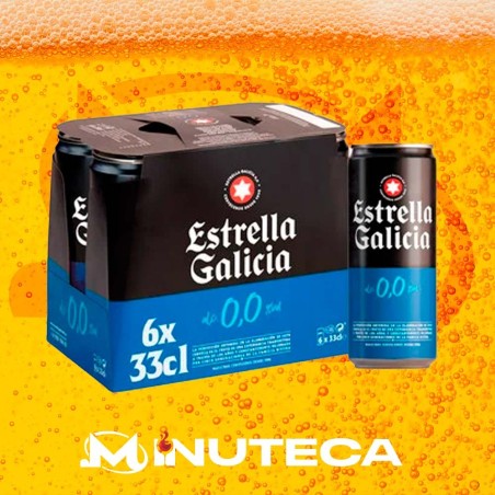 PACK 6 LATAS 33CL E GALICIA 0,0
