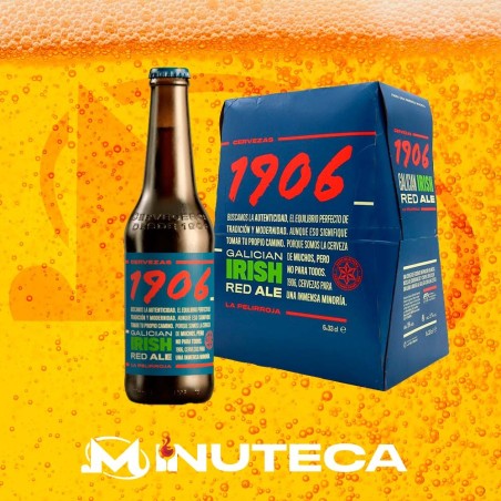 PACK 6UDS EG 1906 IRISH RED ALE 33CL LAPELIRR