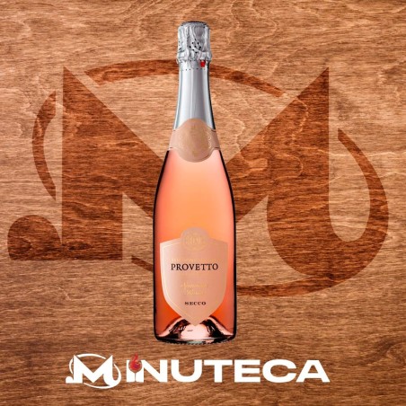 PROVETTO ROSADO SECO ESPUMOSO 75CL C/6